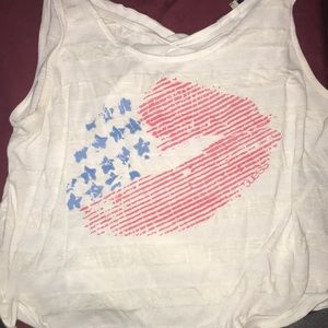 American flag Tank top